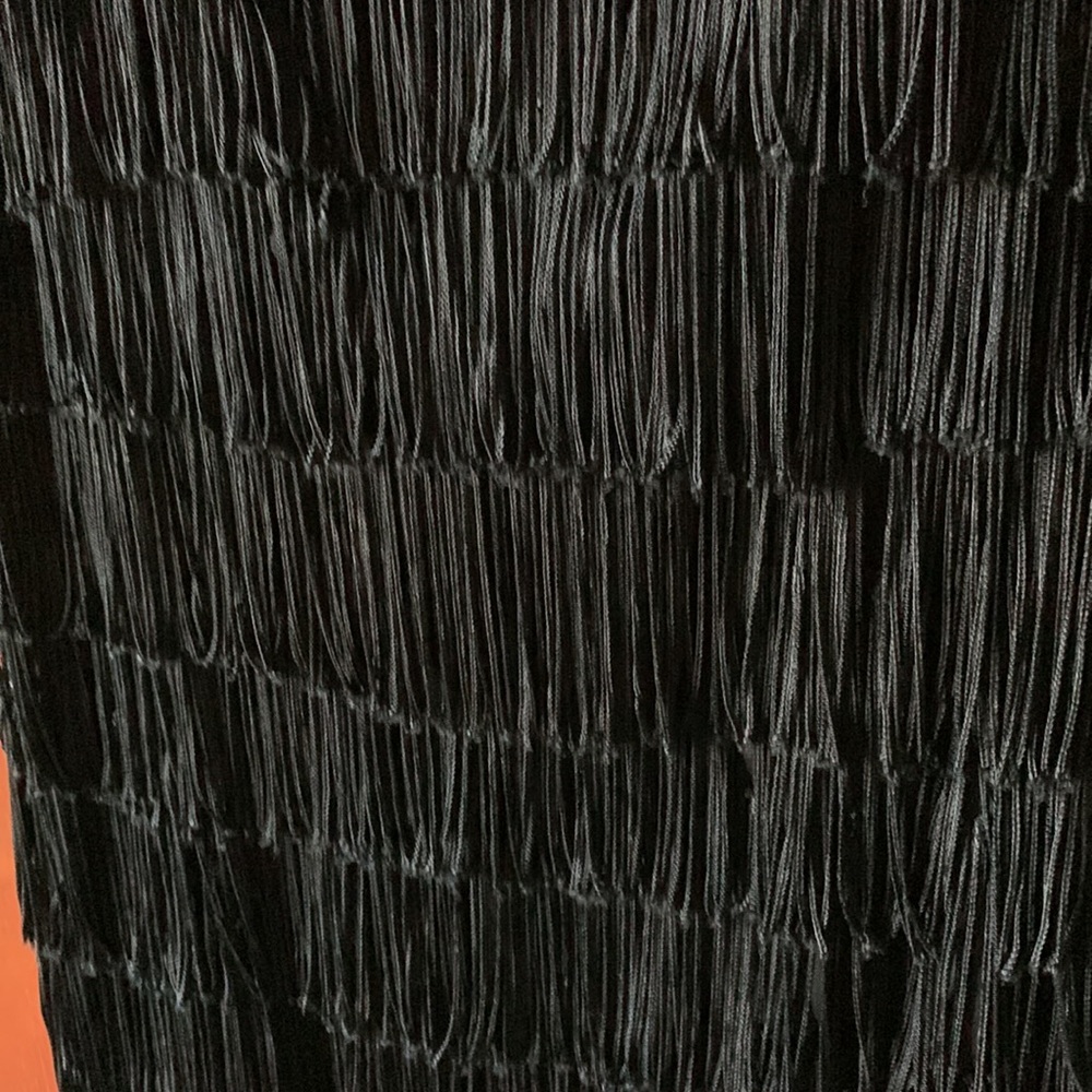 🚨SOLD ELSEWHERE!🚨Vintage Flapper Style Dress with Velvet Straps - Picture 2 of 8